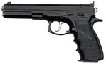 Halbautomatische Pistole, Waffen Oschatz, Pistole 75 Sport II, 6 Zoll Lauf, 9mm Luger