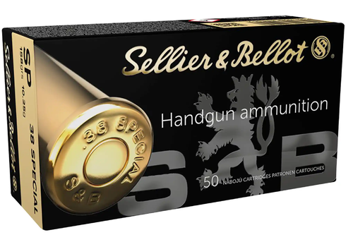 Munition Sellier & Bellot 38Special Teilmantel 158grains 50x im Karton .38 Spec. Teilmantel SP