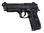 halbautomatische Pistole Taurus PT 92 AF - D RAIL Schwarz matt brüniert 9mmLuger