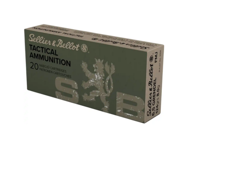 Munition Sellier & Bellot 6,5 Creedmore FMJBT 140grains 20x im Karton