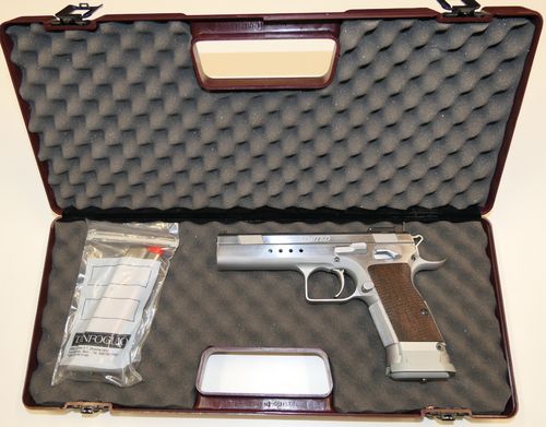Pistole, Tanfoglio Limited Custom, Gebraucht .45Auto, .45ACP mit Ersatzmagazin