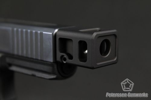 PGW Glock Carry Compensator für alle Glock Generationen mit M13,5x1 Linksgewinde