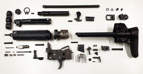 Freier Teilesatz original HK MP5 9mmLuger Heckler & Koch inkl. Schubschaft