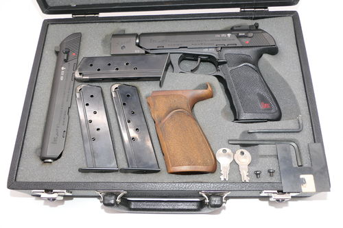 Pistole Heckler & Koch P9s AS im Kaliber .45ACP / .45 AUTO Inkl. Wechselsystem - Nummerngleich !